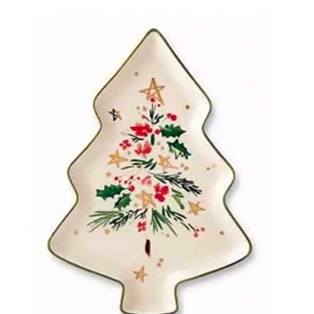 Lenox spoon rest- Merry and Pine line (now discontinued)